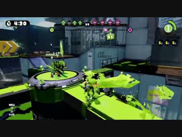 【スプラトゥーン】　B－の日常　【実況】