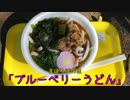 珍食珍道中　12品目　まほろばの里「ブルーベリーうどん」