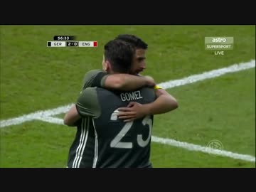 【国際親善試合】ドイツvsイングランド