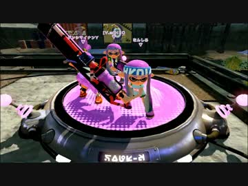 3人タッグマッチ楽しい ！！ ✌('ω'✌ )三✌('ω')✌三( ✌'ω')✌【Splatoon】