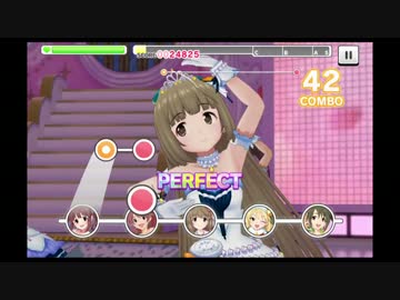 【デレステ】N+5人で「花簪 HANAKANZASHI」 スコアS フルコンボ