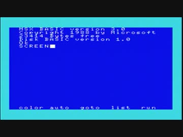 MSX MUSICAで、コツコツYS2ENDINGの曲を、耳コピしてみた。