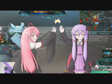 【ガンオン実況】チキンプレイヤーゆかりちゃんのガンダムオンライン㉒