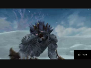 ［PSO2］☆13武器で大型に挑戦［VSスノーパンサー］