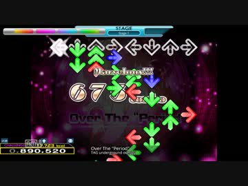 【DDR 2014 / DDR A】Over The "Period" CHALLENGE DOUBLE【譜面確認+ハンドクラップ】