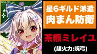 【実況】茶熊ミレイユで星6ギルドオファーに挑戦【ティアマト】