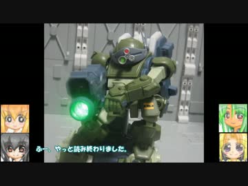 ガガンガン スコープドッグモデル　ゆっくりプラモ動画特別編