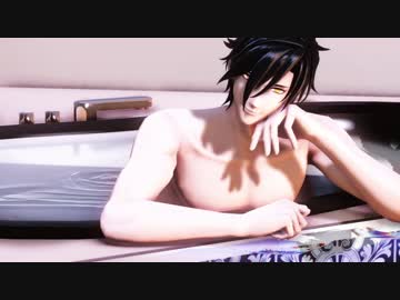 【MMD刀剣乱舞】かっこよく手合わせ中に雪かきで足を滑らせ続けるじじい