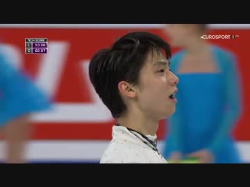 【ESPロシア実況】羽生結弦 2016 世界選手権 SP