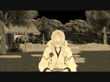 【MMD刀剣乱舞】鶴丸でリンゴ売りの泡沫少女