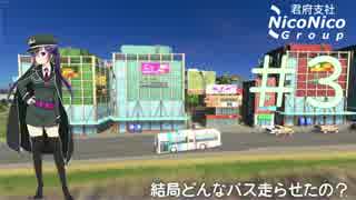 【Cities:Skylines】ニコ鉄君府支社 #３「結局どんなバス走らせたの？」