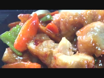 鶏肉の甘酢あんかけ弁当