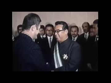 シリア共和国大統領故ハーフィズ・アサド氏の北朝鮮訪問