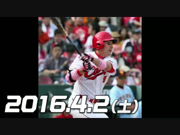 プロ野球2016 今日のホームラン 2016.4.2