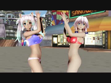 【MMD】カノンでWinkの淋しい熱帯魚を踊らせてみた【紳士向けR-18】