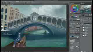 修行中-旅絵さん再び描いてみた