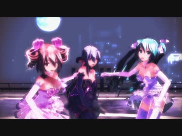 【MMD】 WAVE Tda式 テト ミク ハク