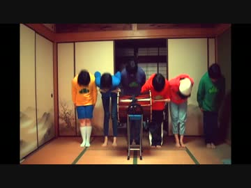 【おそ松さん】和太鼓演奏&amp;踊ってみた【コスプレ】