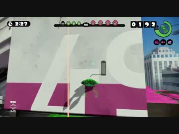 【スプラトゥーン】ボールドマーカーによる非常に疲れる闘い方。