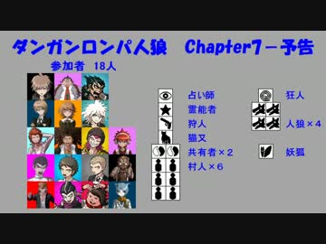 【ダンガンロンパ人狼】Final Chapter-予告