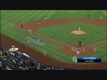 マエケン、MLBデビュー戦でソロHR