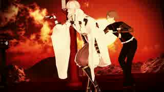 【MMD刀剣乱舞】鳥太刀がガンダーラを踊ってみた【鶴丸・鶯丸】