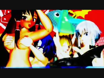 【MMD】紅魔館大浴場っぽい何かを試してみる【テスト】