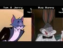 トムとジェリー VS バックスバニー ボイパ対決 bad apple!!