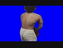 鍛え抜かれた広背筋を見せびらかすおじゃる丸BB
