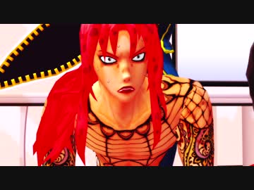 【MMD】ボスが皆に囲まれて…【ジョジョ】
