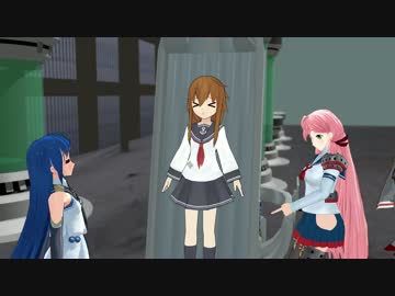 女になった男と艦娘の日々 6話目 【MMD艦これ】