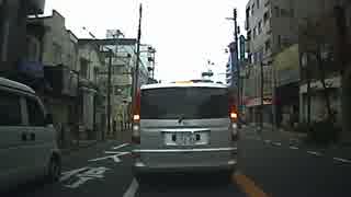 【車載動画】ミニバン車のヒヤリ運転