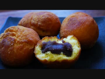 あんドーナツ と さつま芋とあんこのパウンドケーキ【作ってみた】