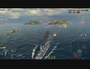 〔world of warships〕 分艦隊と行くwows part2 〔字幕実況〕