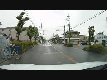 大阪 当たり屋のおっさんの特攻を神回避！！？