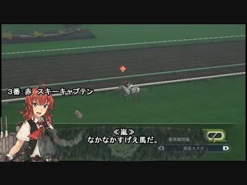 摩耶と提督の競馬観戦記024