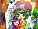 お絵描きメイキング【パンダヒーロー】