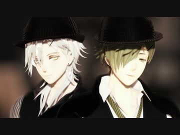 【MMD刀剣乱舞】[A]ddiction１番／ストⅡ【鶴丸・鶯丸】