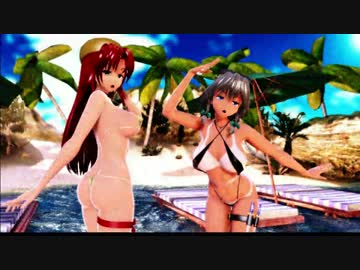 【東方MMD】咲夜と美鈴でまっさらブルージーンズ 「紳士向け」