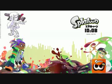 パソコンをsplatoonっぽくしてみた。