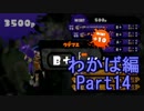 【スプラトゥーン】ブキ固定でウデマエS目指すPart14　わかば編14