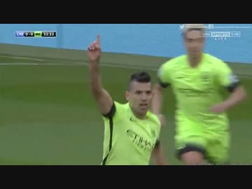 【15-16プレミア】第34節 チェルシー vs マンチェスター・シティ