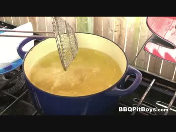 ベーコンチーズバーガー・フライのレシピ