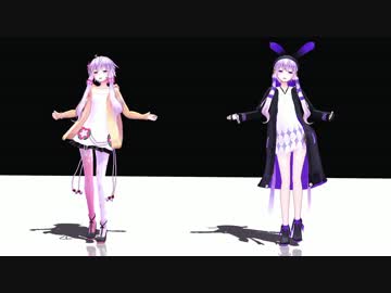 【MikuMikuDance】物理演算で生地の質感を【ゆかりさんの穏と凜】