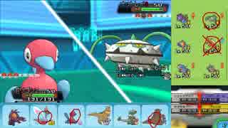 【ポケモンORAS】ひっそりシングルレート実況 191【ポリゴン2】