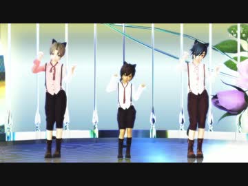 【MMD刀剣乱舞】 Nyanyanyanyanyanyanya! 【ちっちゃいES式おだて組】