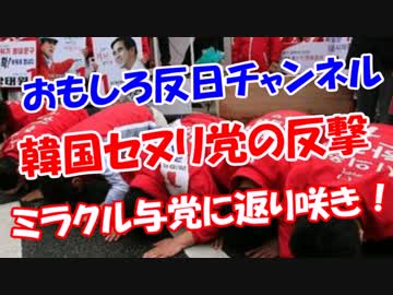 【韓国セヌリ党の反撃】 ミラクル与党に返り咲き！