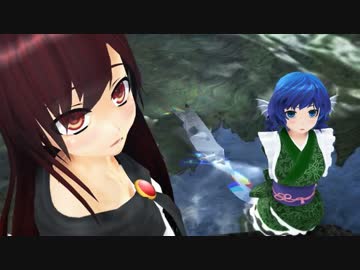 【東方MMD】親指はとれない