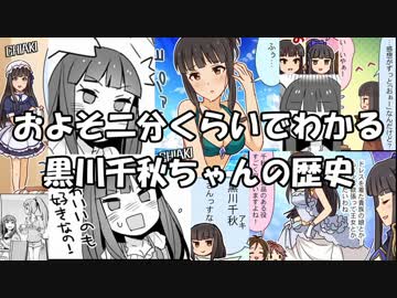 およそ二分くらいでわかる黒川千秋の歴史
