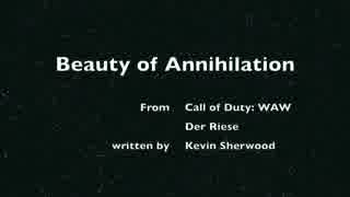 Call of Duty_ WAW - Der Riese Easter Egg song _Beauty of Annihilation_  Elena Siegman Kevin Sherwood